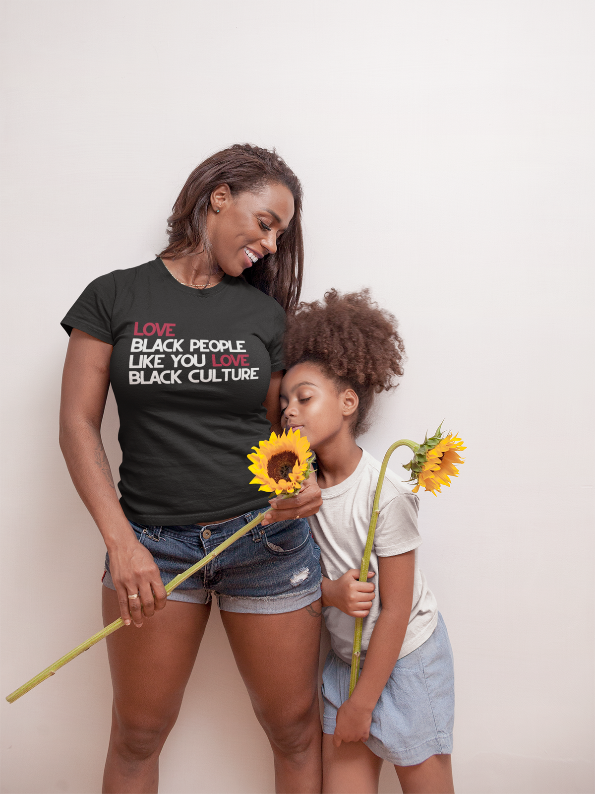 Love Black People adult t-shirt