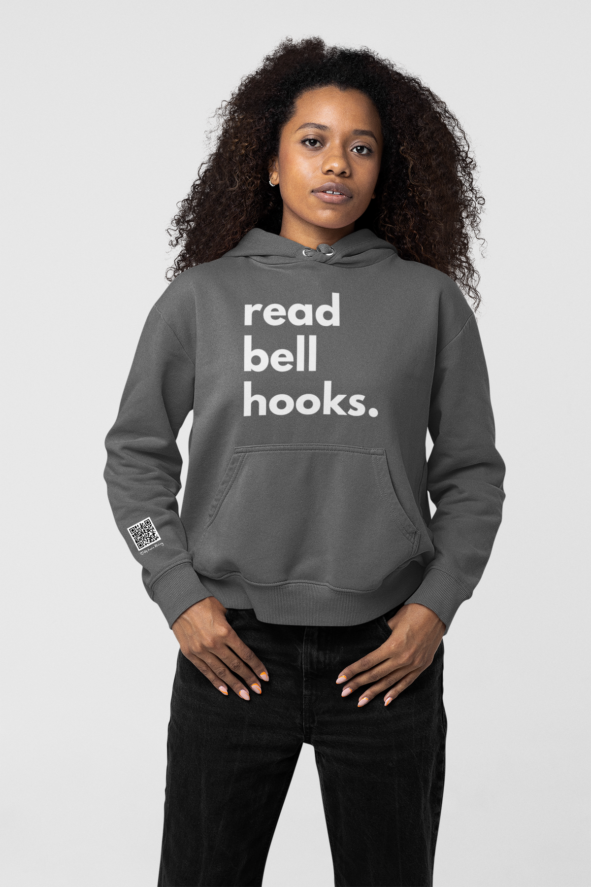 TECH ENABLED read bell hooks hoodie, gen 3
