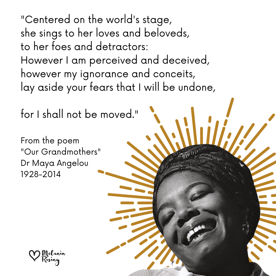 Maya Angelou Tribute hoodie